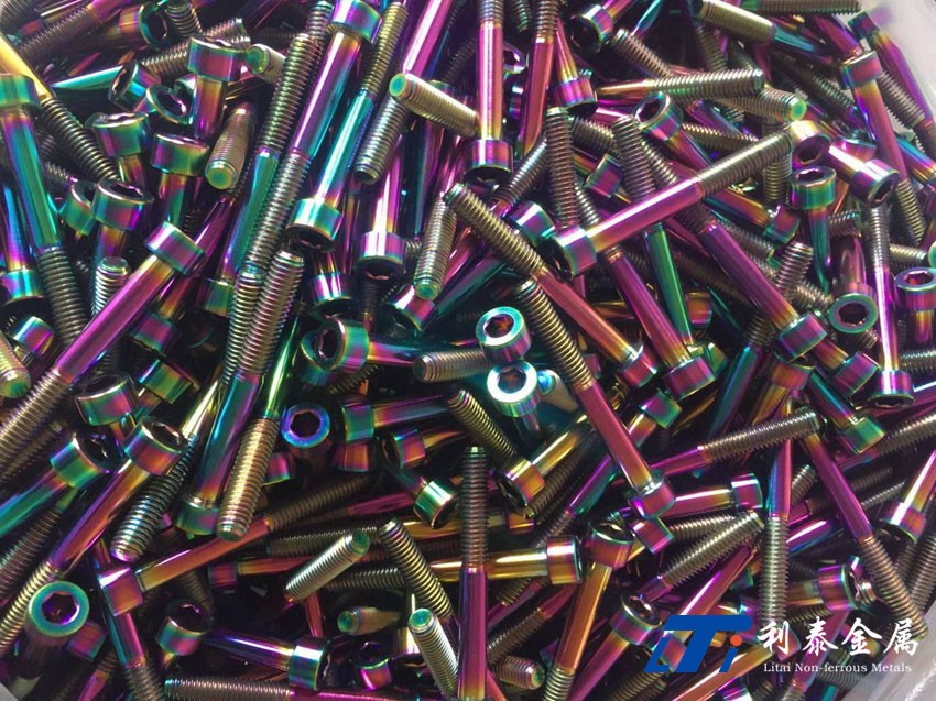 鈦內(nèi)六角螺栓、鈦螺母、標準件、鈦螺絲 